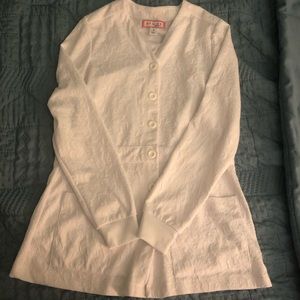 Koi scrub jacket - nursing size small
